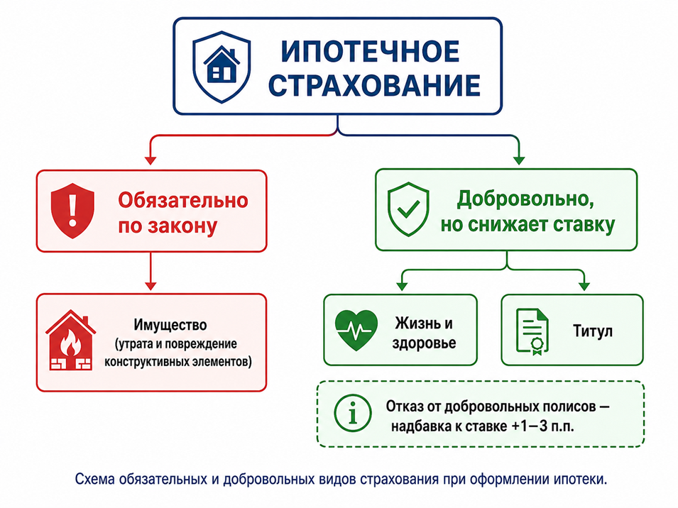 Обязательно ли оформлять страховку при ипотеке: закон и требования банков