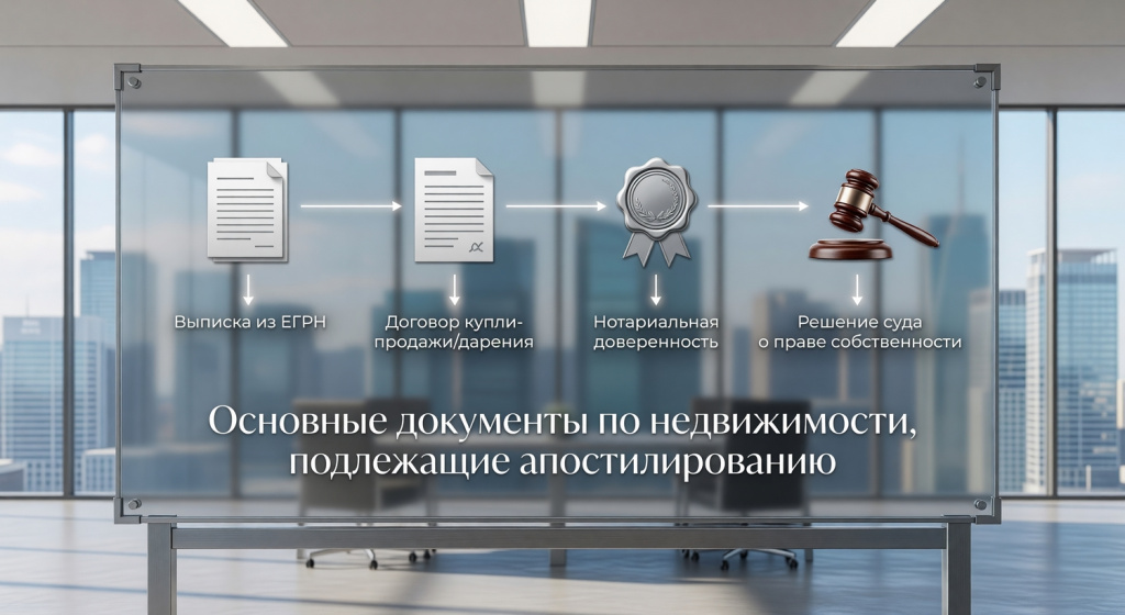 Апостиль на документы по недвижимости в 2026: зачем нужен и как правильно оформить